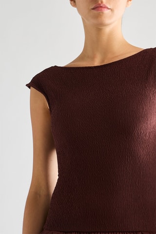 Robe patineuse - Bordeaux