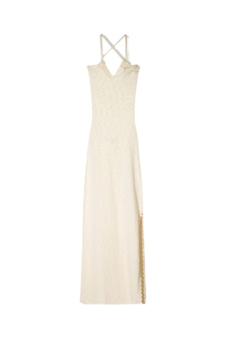 Robe midi - Ecru