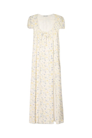 Robe droite - Ecru