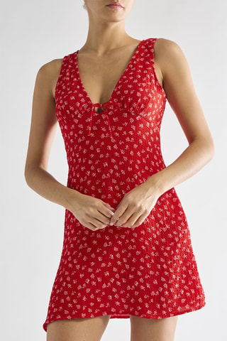 Robe patineuse - Rouge