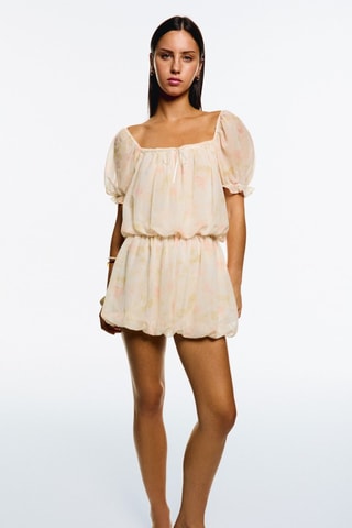 Robe boule - Beige
