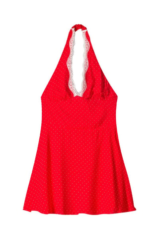 Robe trapèze - Rouge