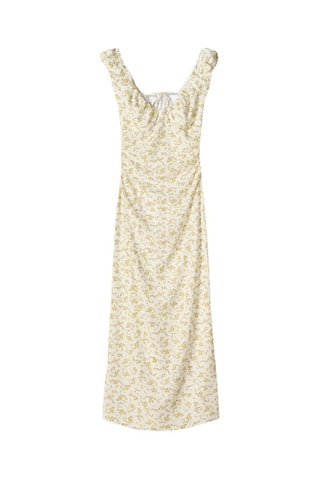 Robe droite - Jaune