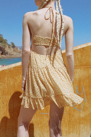 Robe patineuse - Jaune