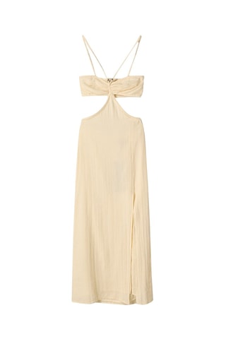 Robe droite - Beige
