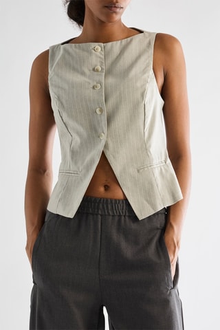 Gilet de costume - Gris clair