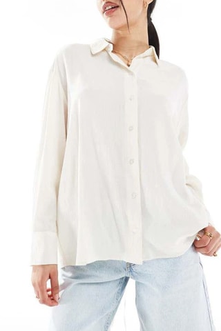 Chemisier oversize - Ecru