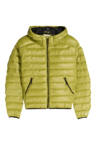 Doudoune à capuche - Vert citron