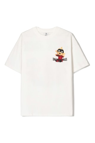 T-shirt Jack-Jack Parr Les Indestructibles Disney Pixar - Blanc