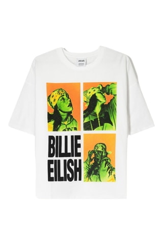 T-shirt Billie Eilish - Blanc
