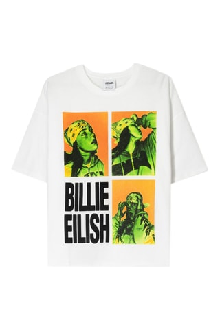 T-shirt Billie Eilish - Blanc