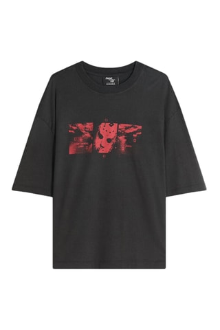 T-shirt Jason Voorhees Vendredi 13 - Noir