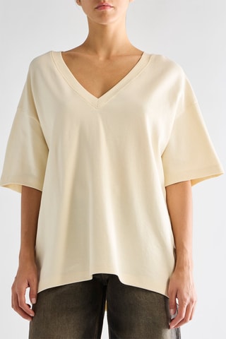 T-shirt oversize - Ecru