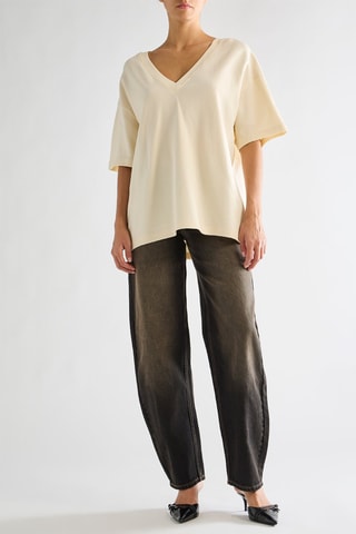 T-shirt oversize - Ecru