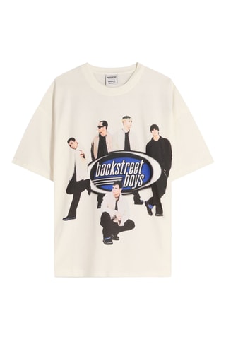 T-shirt Backstreet Boys - Ecru