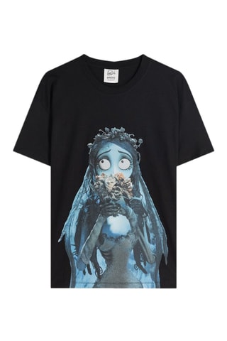 T-shirt Emily Les Noces funèbres - Noir