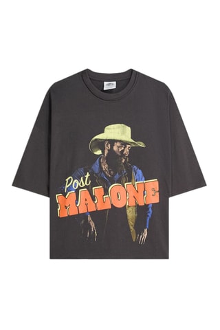 T-shirt Post Malone - Noir