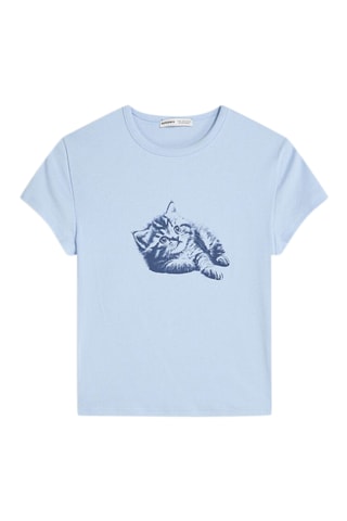 T-shirt - Bleu clair