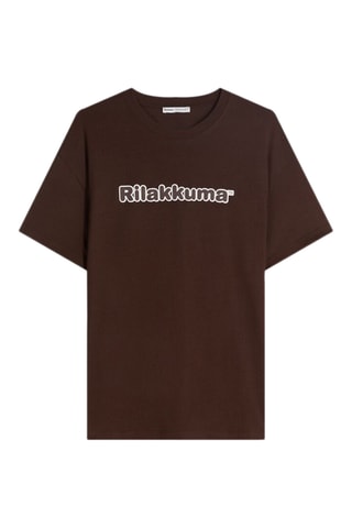 T-shirt Rilakkuma - Marron