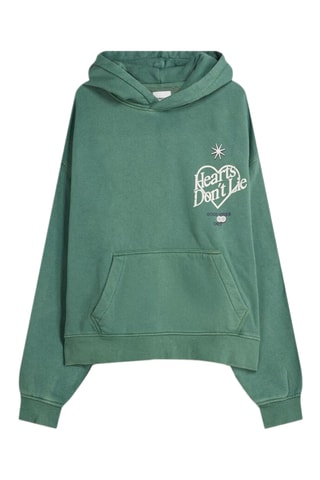 Sweat à capuche - Vert