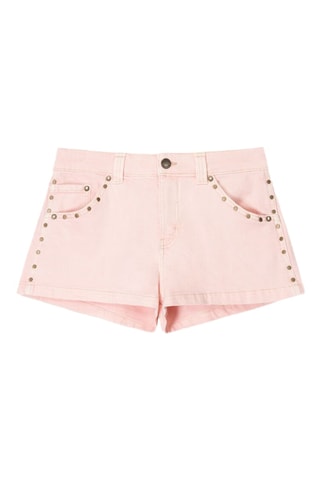 Short en jean - Rose