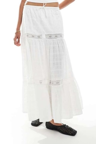 Jupe longue - Blanc