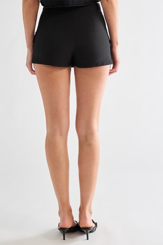 Minijupe taille haute - Noir