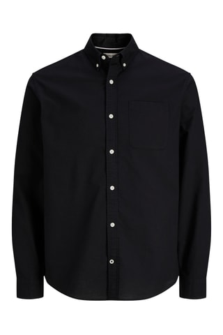 Chemise en coton biologique - Noir