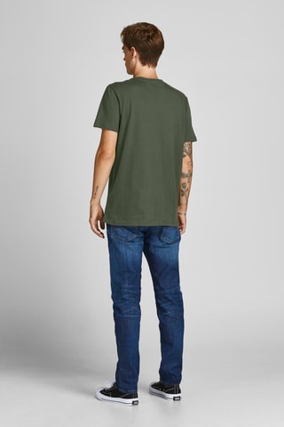 5 t-shirts - Blanc et gris