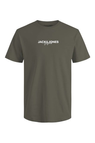 5 t-shirts - Blanc et gris
