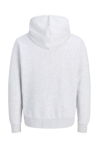 Sweat à capuche - Gris clair chiné