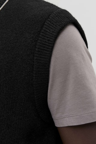 Pull sans manches - Noir