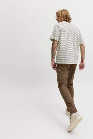 Chino en coton biologique - Marron