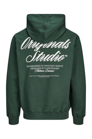 Sweat à capuche - Vert foncé