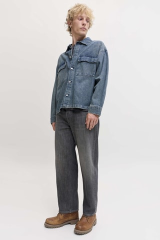 Jean en coton biologique - Gris foncé