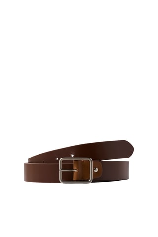 Ceinture en cuir - Marron