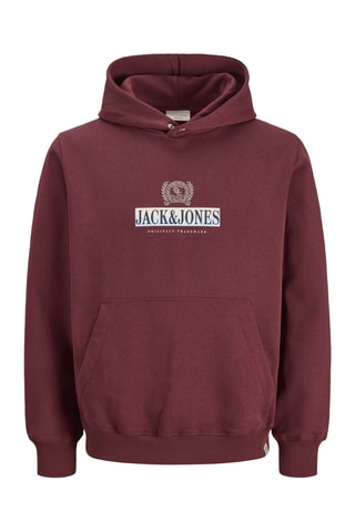 Sweat à capuche - Bordeaux