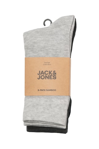 3 paires de chaussettes - Bleu marine et gris