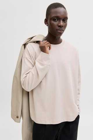 T-shirt en coton biologique - Beige