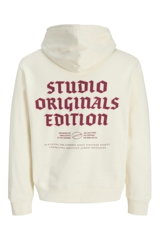 Sweat à capuche - Ecru