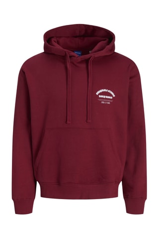 Sweat à capuche - Bordeaux