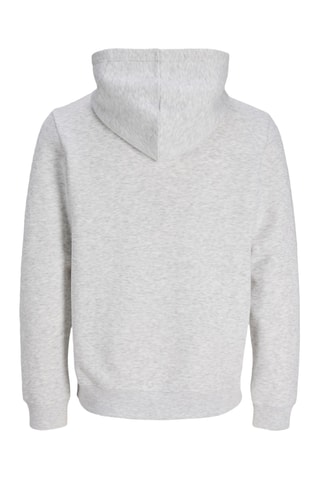 Sweat à capuche - Gris clair chiné