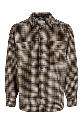 Surchemise oversize - Marron