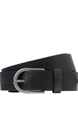 Ceinture en cuir - Noir