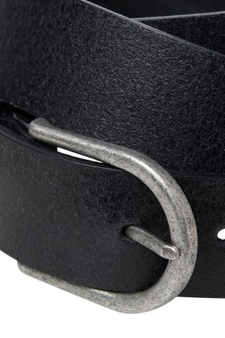 Ceinture en cuir - Noir