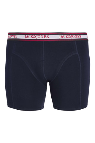 5 boxers en coton biologique - Gris chiné et vert