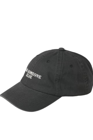 Casquette en coton biologique - Noir
