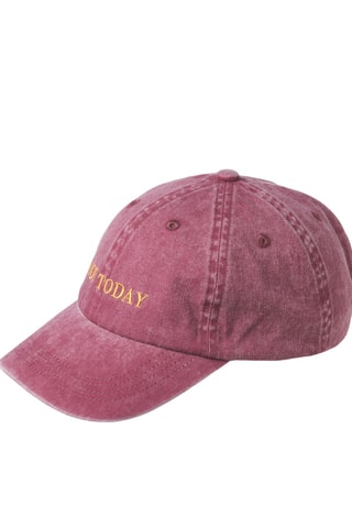Casquette en coton biologique - Bordeaux