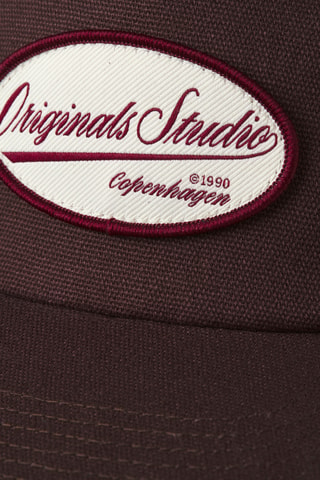 Casquette en coton biologique - Marron