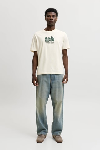T-shirt en coton biologique - Ecru